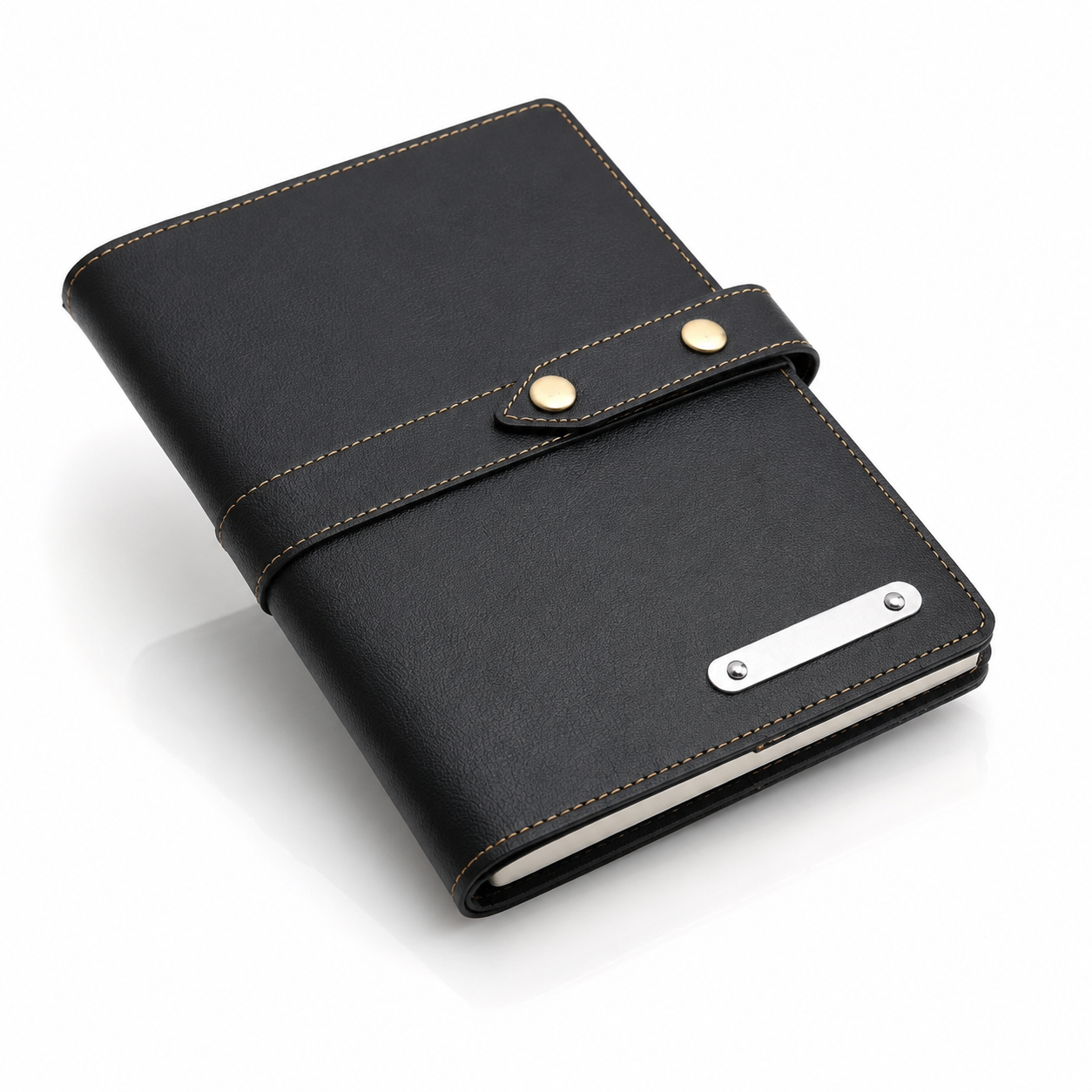 A5 NOTBOOK DETACHABLE COVER / ORGANIZER SLOTYS MYC 09 BLACK / MYC 010 BROWN image 4