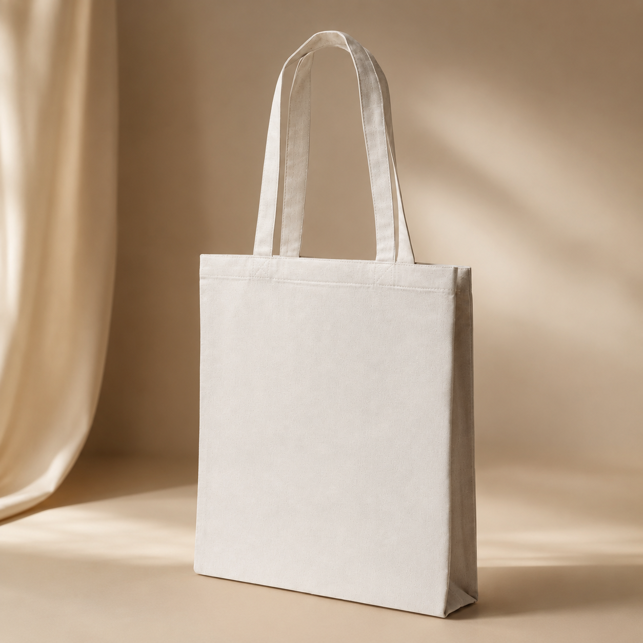 COTTON TOTE BAG 300 GSM WHITE  image 3