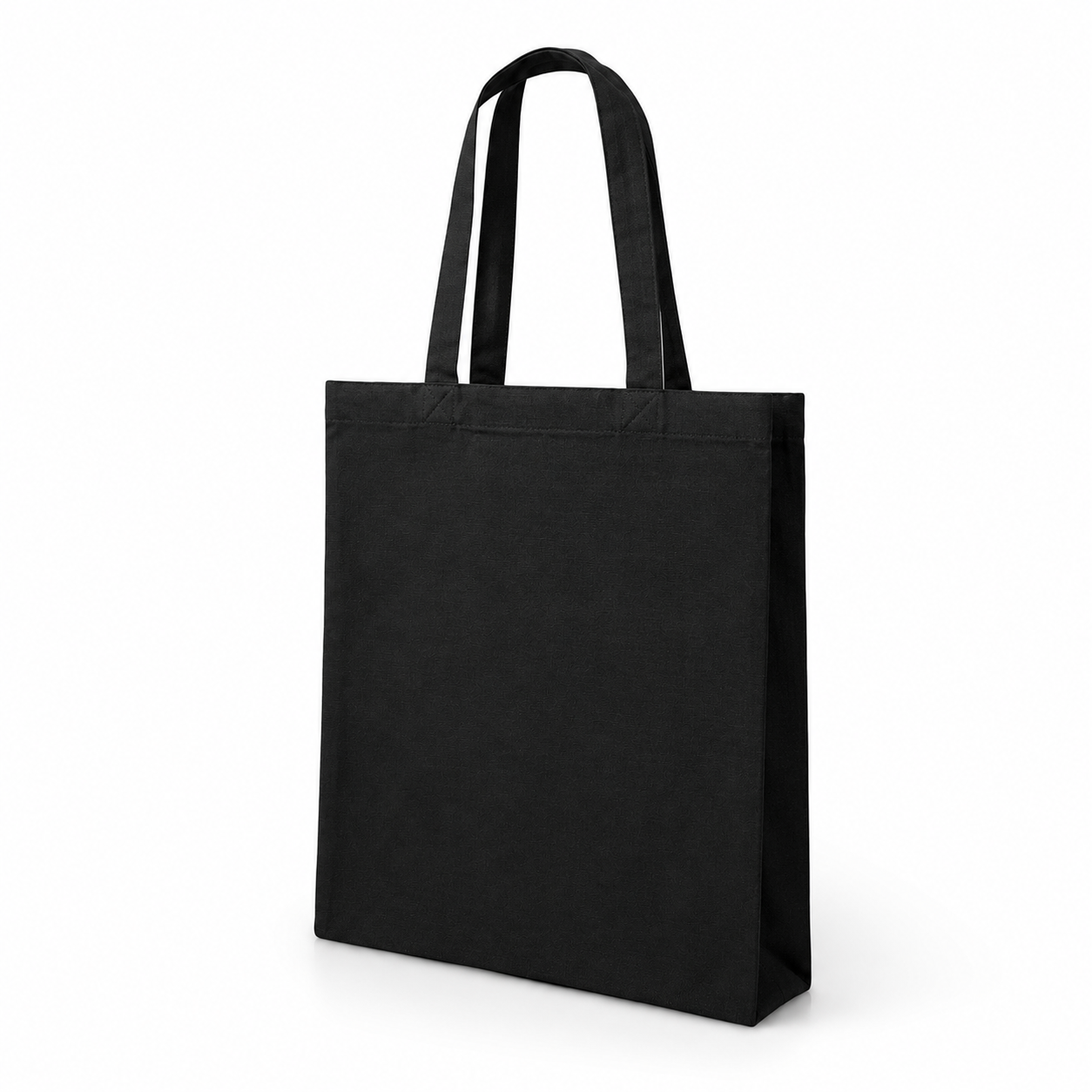 COTTON TOTE BAG 300 GSM BLACK  image 2