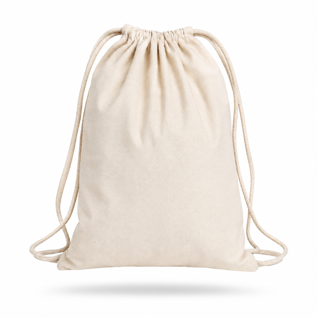 CANVAS DRAWSTRING BIG WHITE image 2