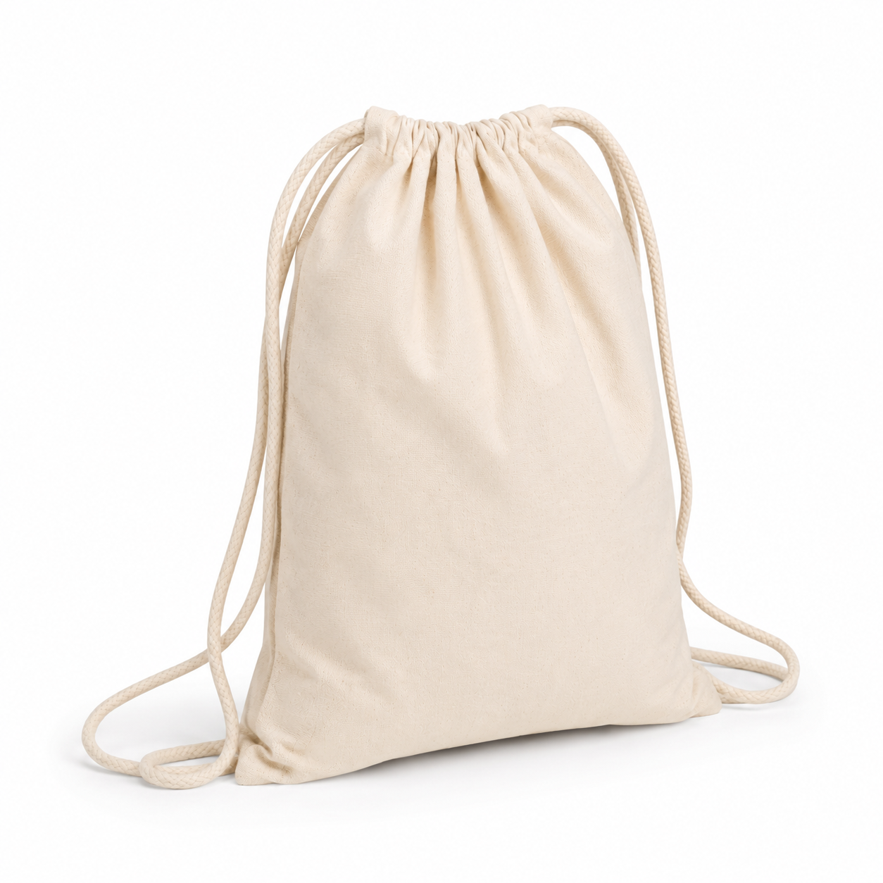 CANVAS DRAWSTRING BIG WHITE image 5