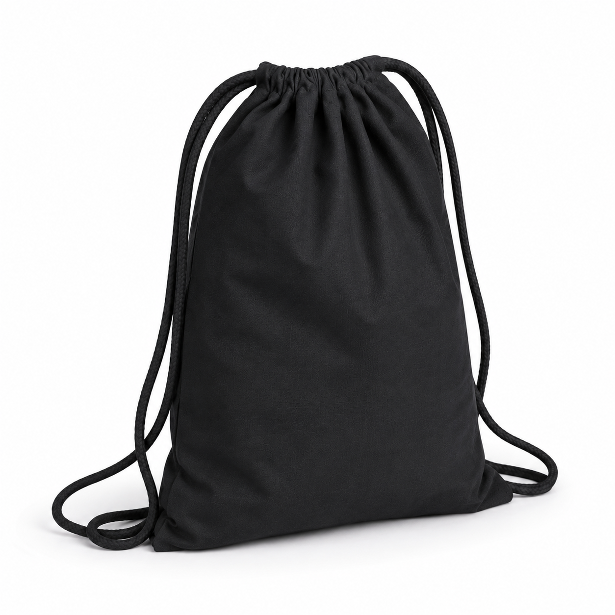 CANVAS DRAWSTRING BIG BLACK  image 5