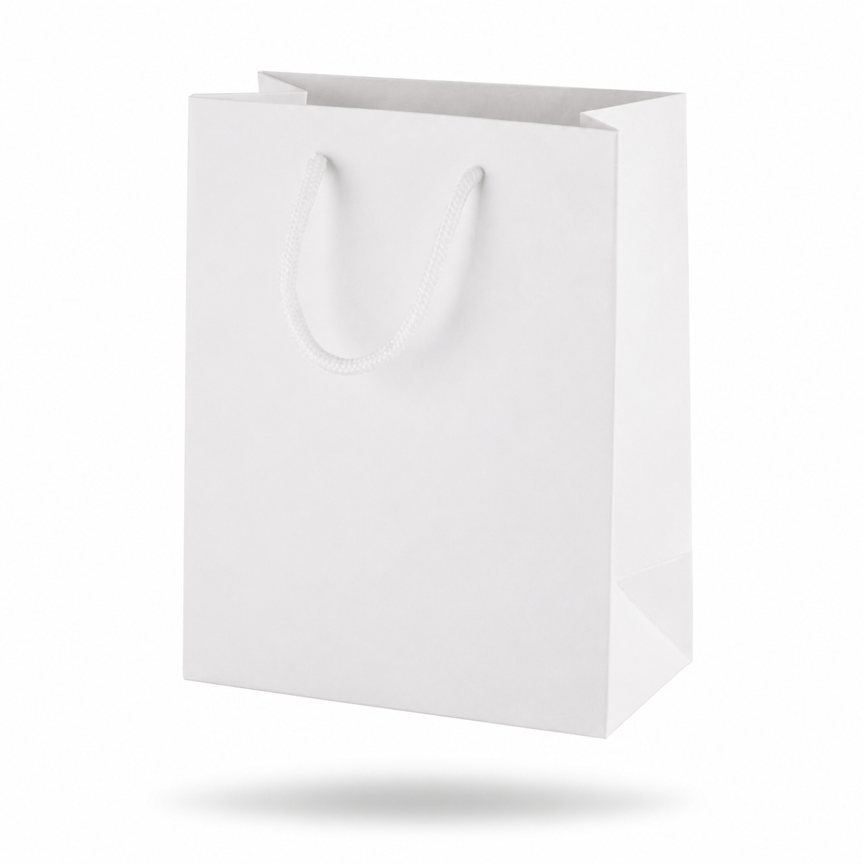 PAPER BAGS PAP WHITE MEDIUM image 2