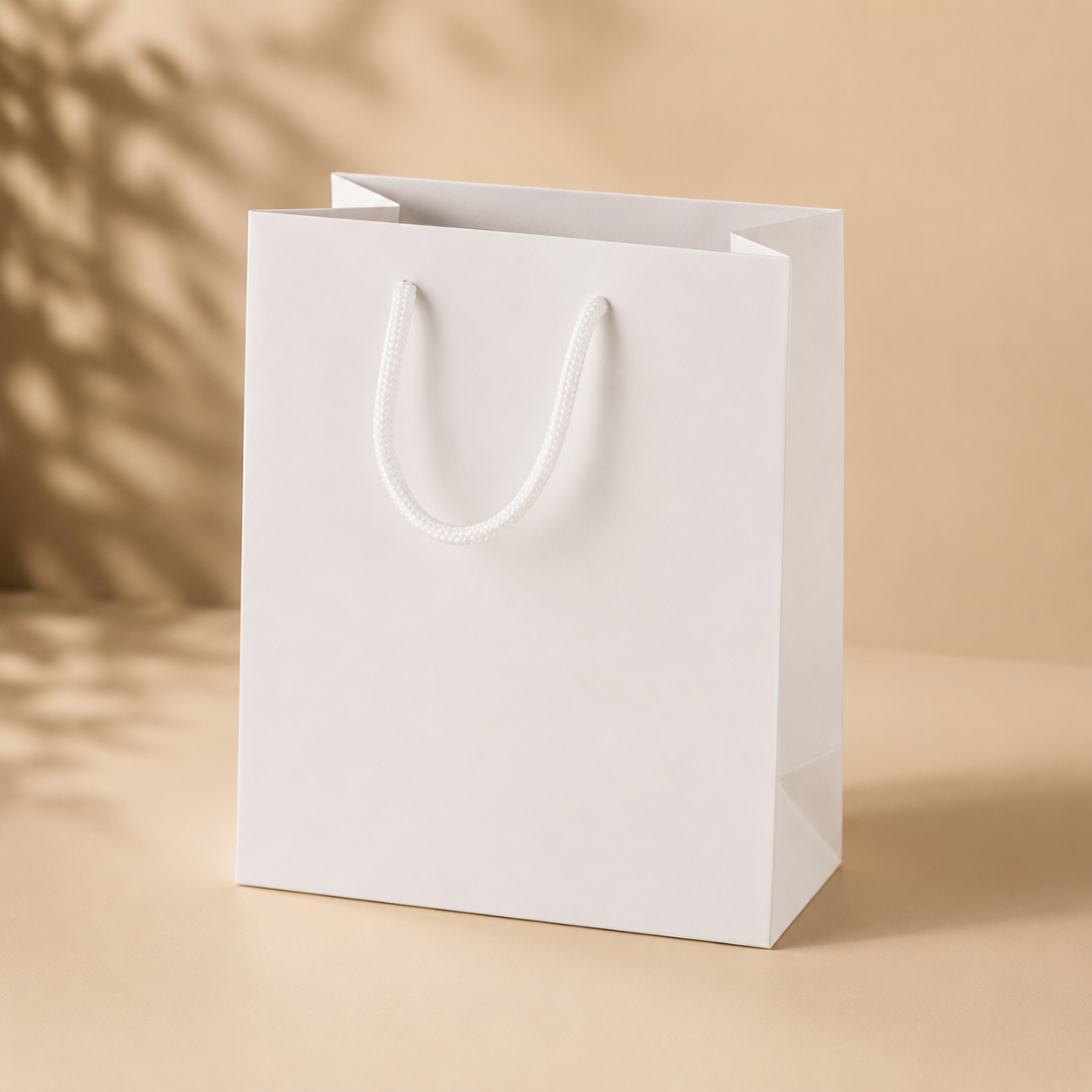 PAPER BAGS PAP WHITE MEDIUM image 3
