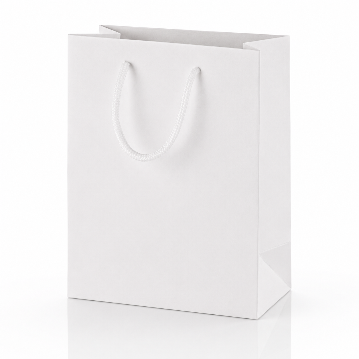 PAPER BAGS PAP WHITE MEDIUM image 4
