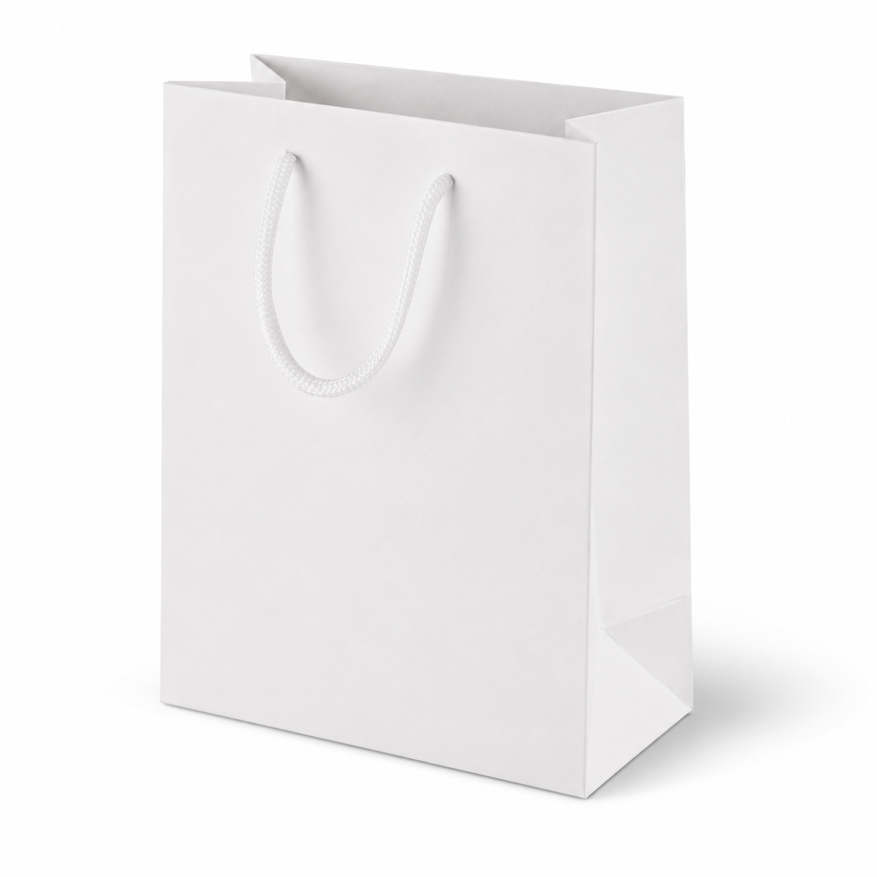 PAPER BAGS PAP WHITE MEDIUM image 5