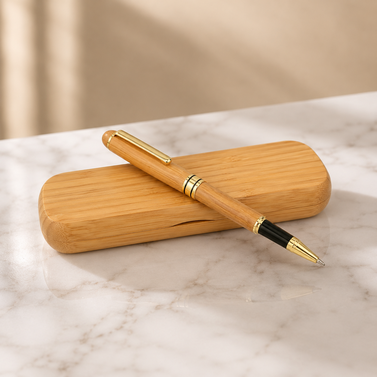 BP3 Bamboo Roller Ball Pen image 5