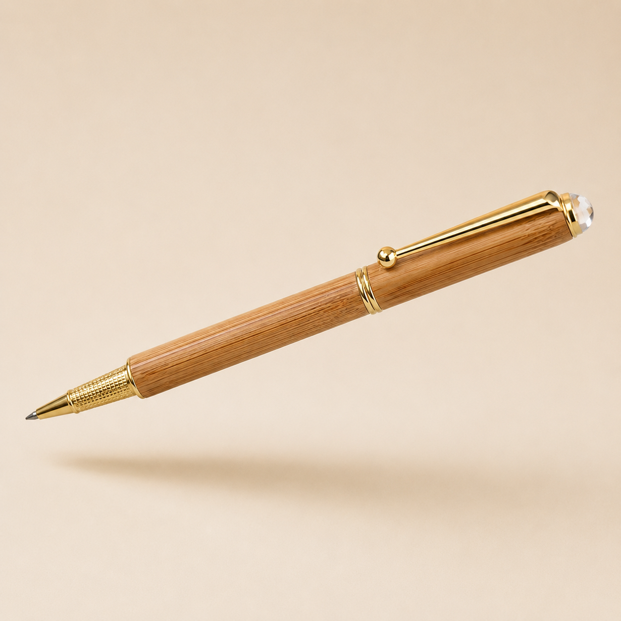 BP 7 Bamboo Roller Ball Pen (Diamond Pen) image 2