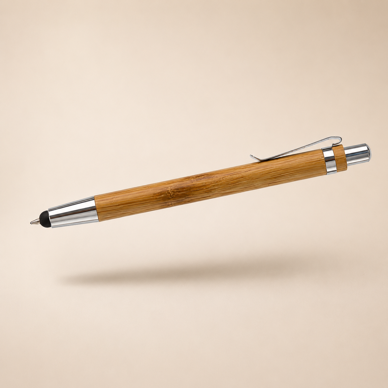 BP9 Bamboo Ball pen with Stylus on Tip
