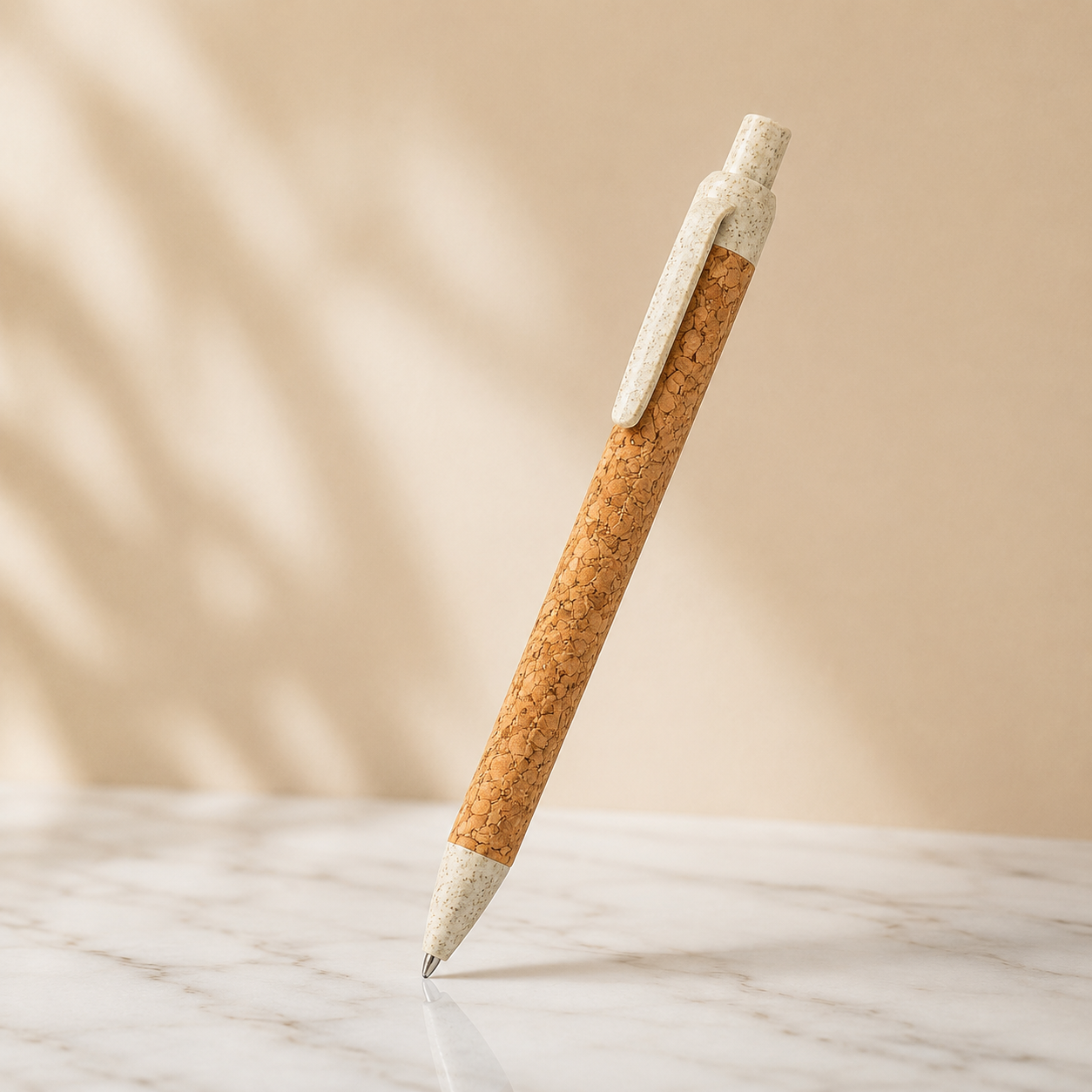 OP1 Eco Friendly Cork Pen with Wheat Straw Parts