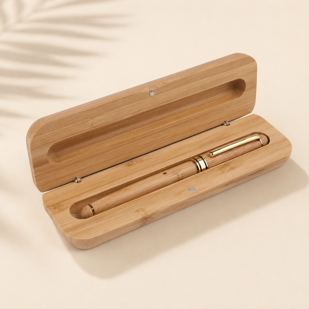 PB4 Bamboo Magnetic Gift Box for 1 Pen