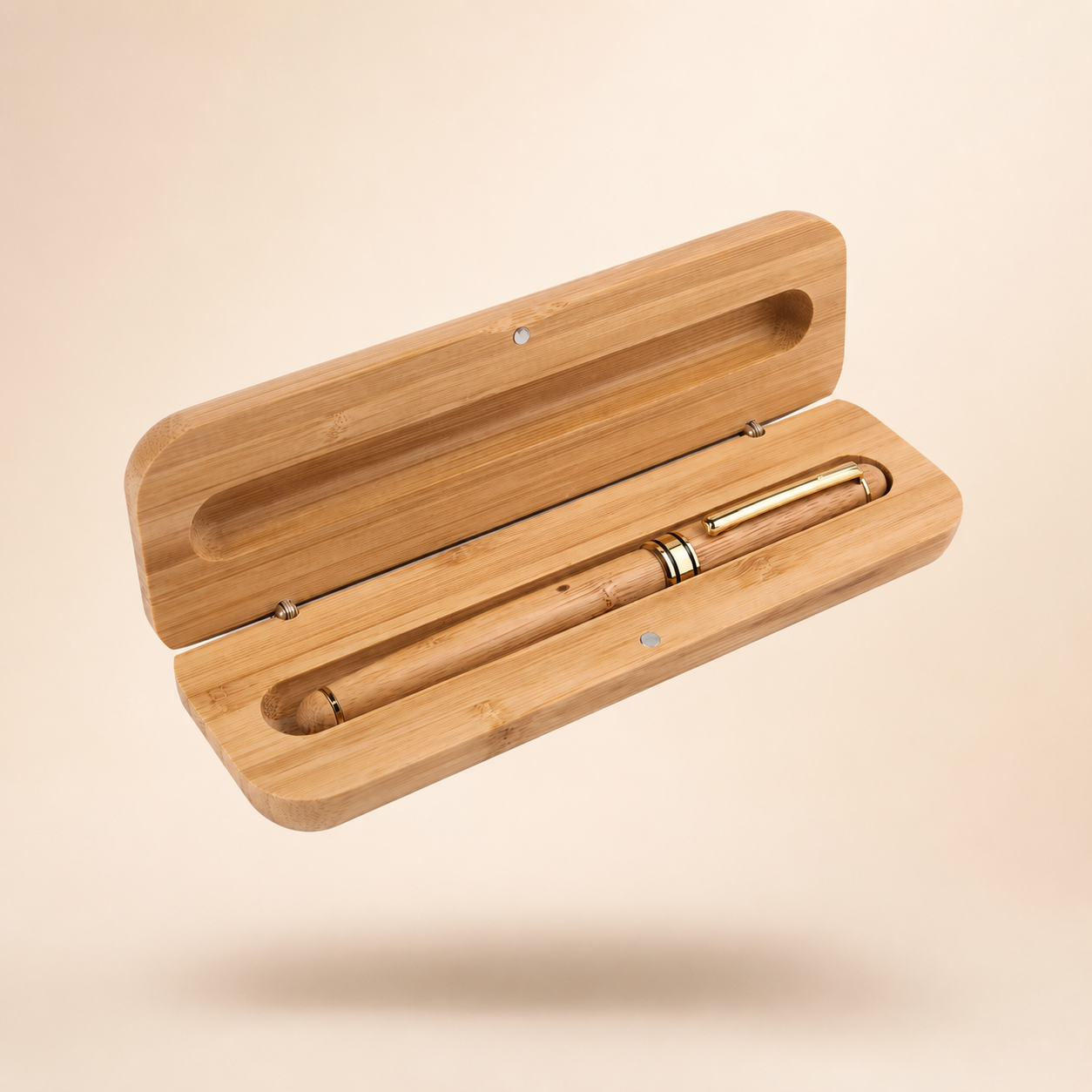 PB4 Bamboo Magnetic Gift Box for 1 Pen image 2