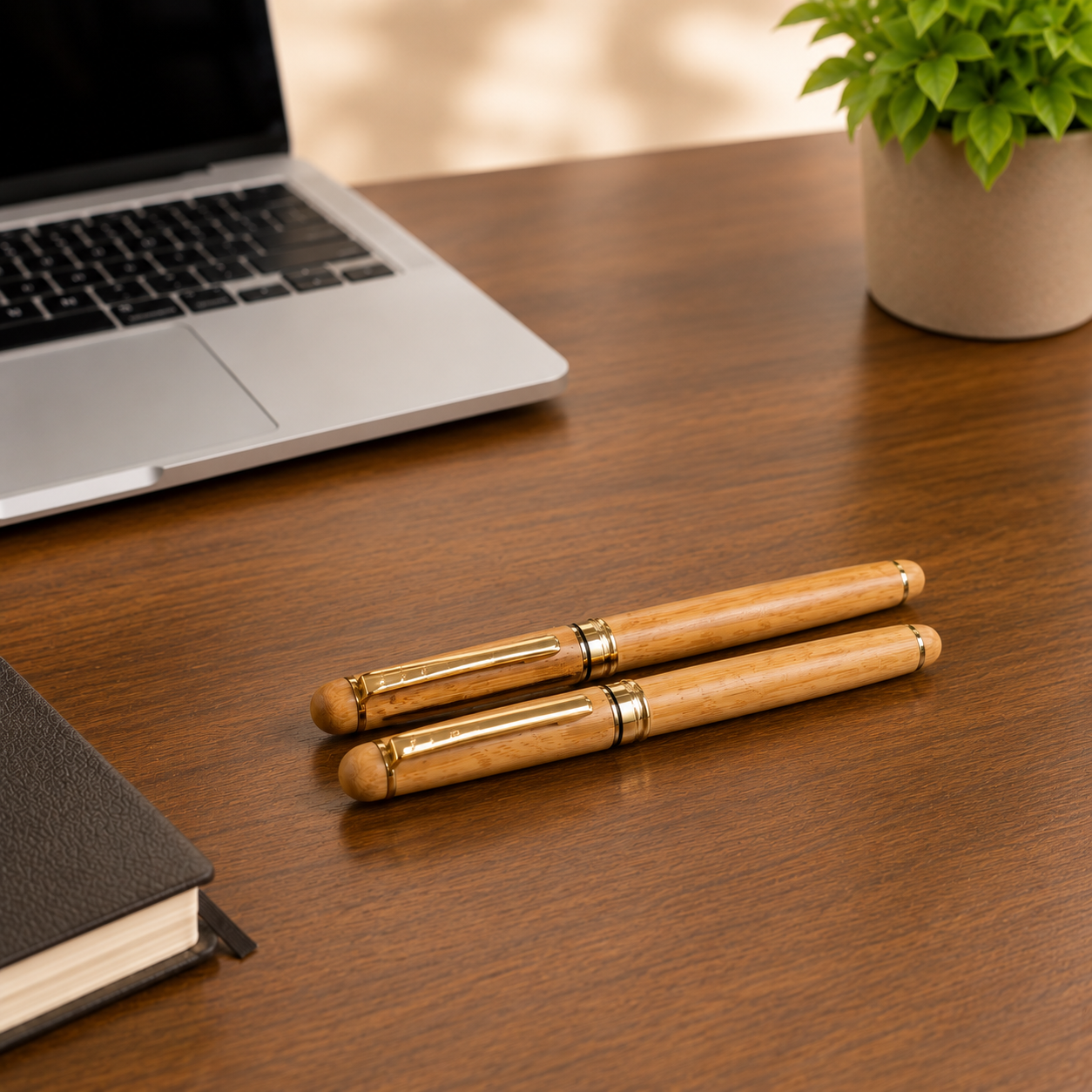 PB5 Bamboo Magnetic Gift Box for 2 Pen image 4