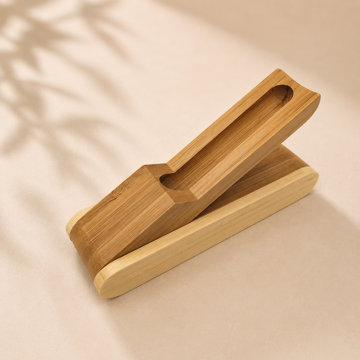 PB7 Bamboo Gift Box cum pen standee for 1 Pen