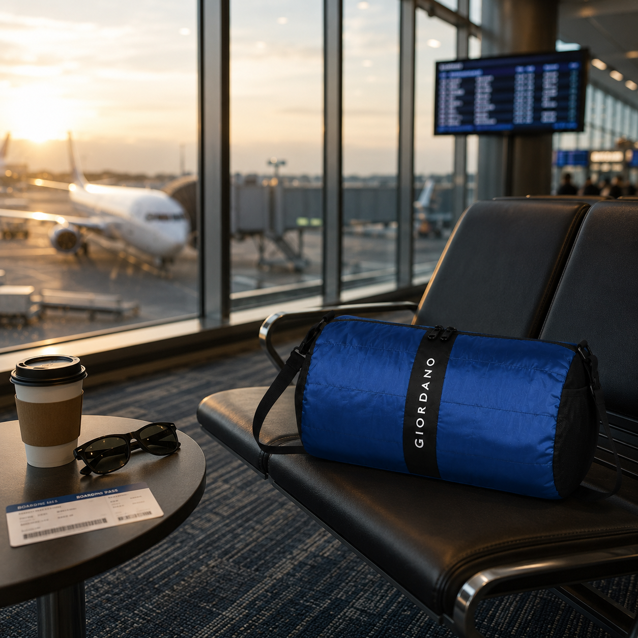 PRODUCT CODE : G - 04 DUFFLE BAG BLUE image 5