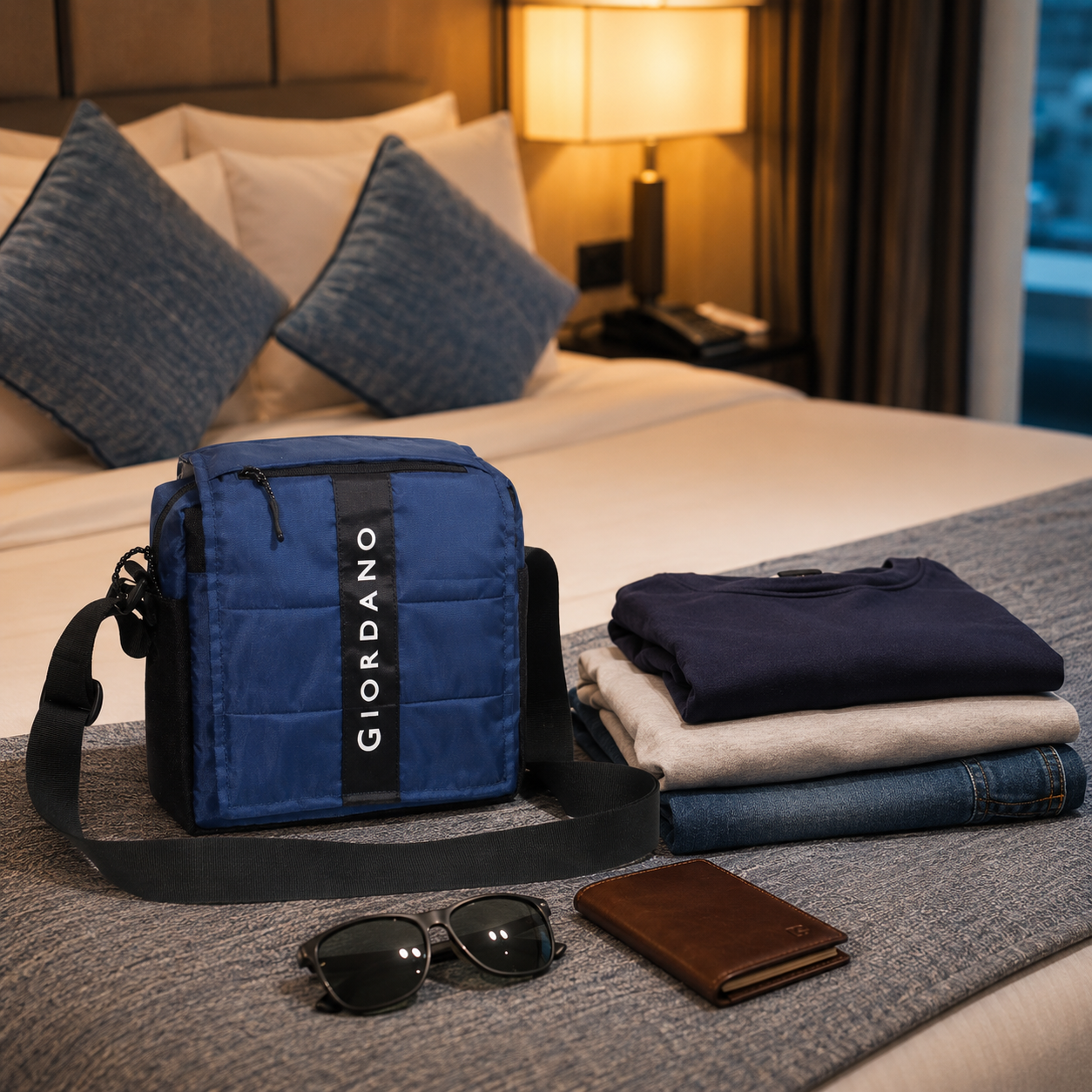 PRODUCT CODE : G - 14 SLING BAG BLUE