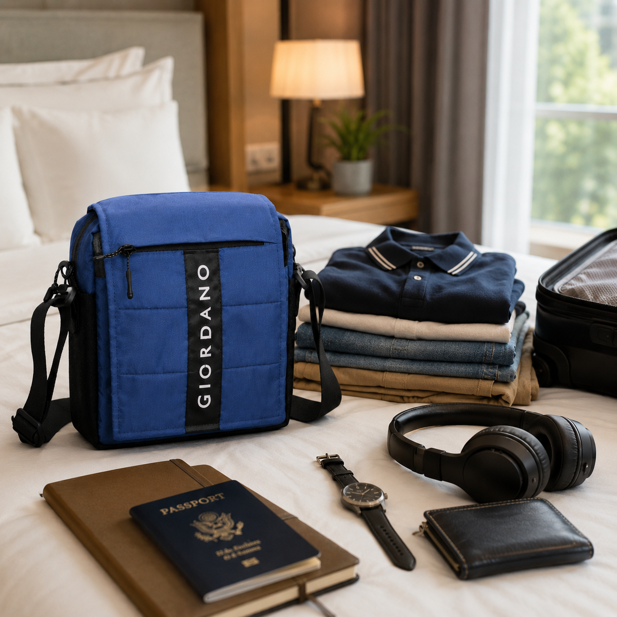 PRODUCT CODE : G - 14 SLING BAG BLUE image 5