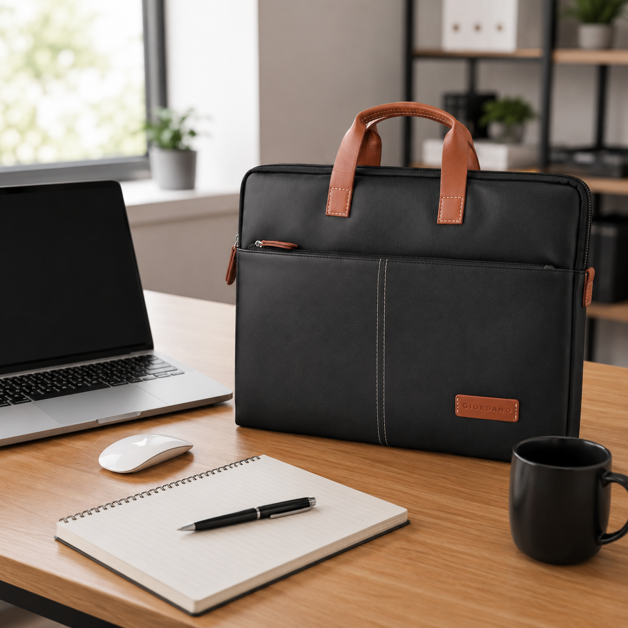 G 23 GIORDANO UNI LAPTOP SLEEVE BLACK 