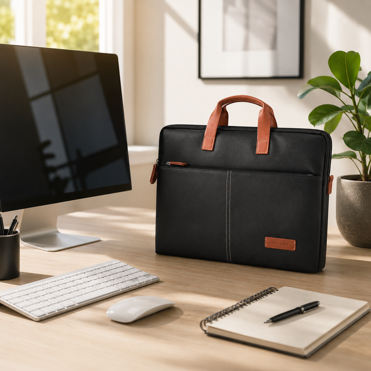 G 23 GIORDANO UNI LAPTOP SLEEVE BLACK  image 2