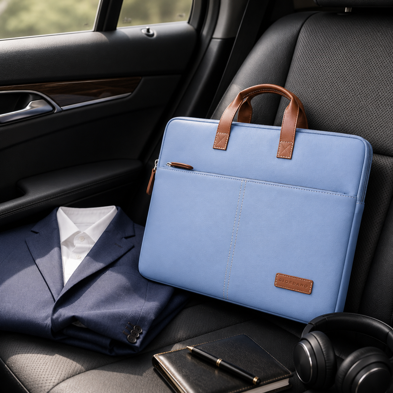 G 27GIORDANO UNI LAPTOP SLVEER SKY BLUE image 2