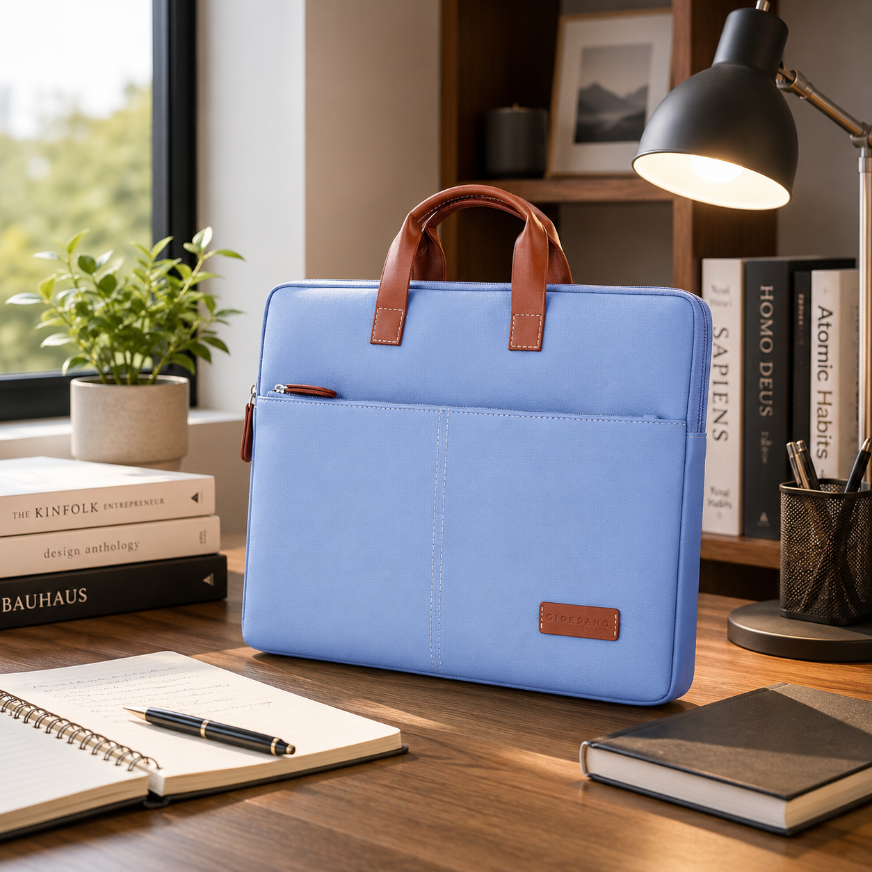 G 27GIORDANO UNI LAPTOP SLVEER SKY BLUE image 3