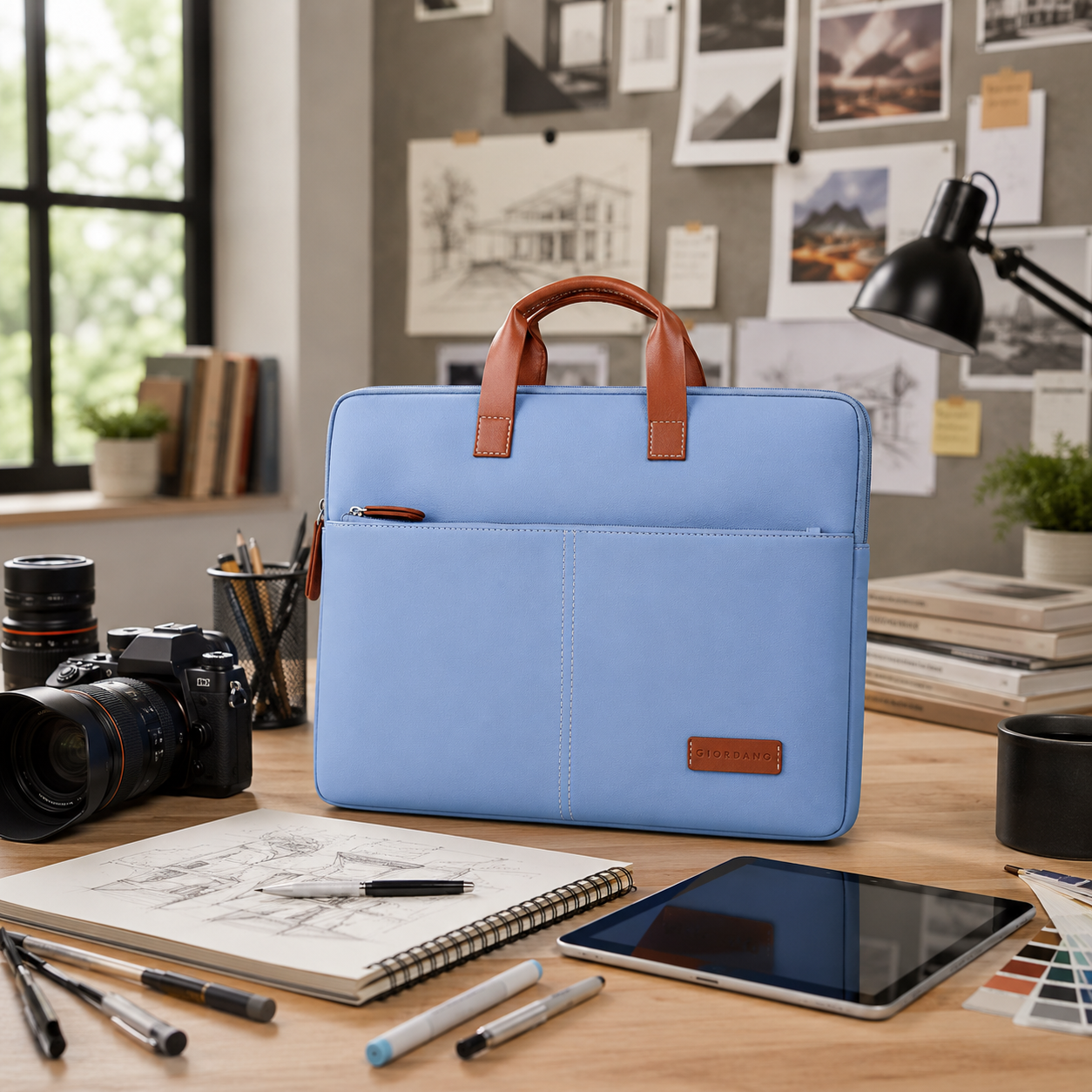 G 27GIORDANO UNI LAPTOP SLVEER SKY BLUE image 4