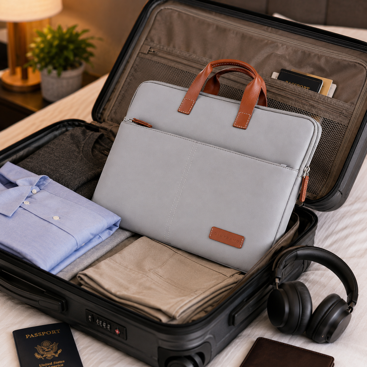 G 29 GIORDANO UNI LAPTOP SLVEER GREY image 3
