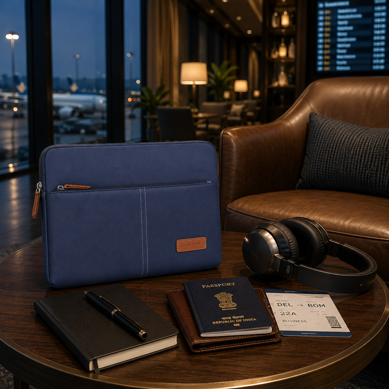 G 31 GIORDANO LEO LPAD / TABLET SLEEVE NAVY BLUE image 4