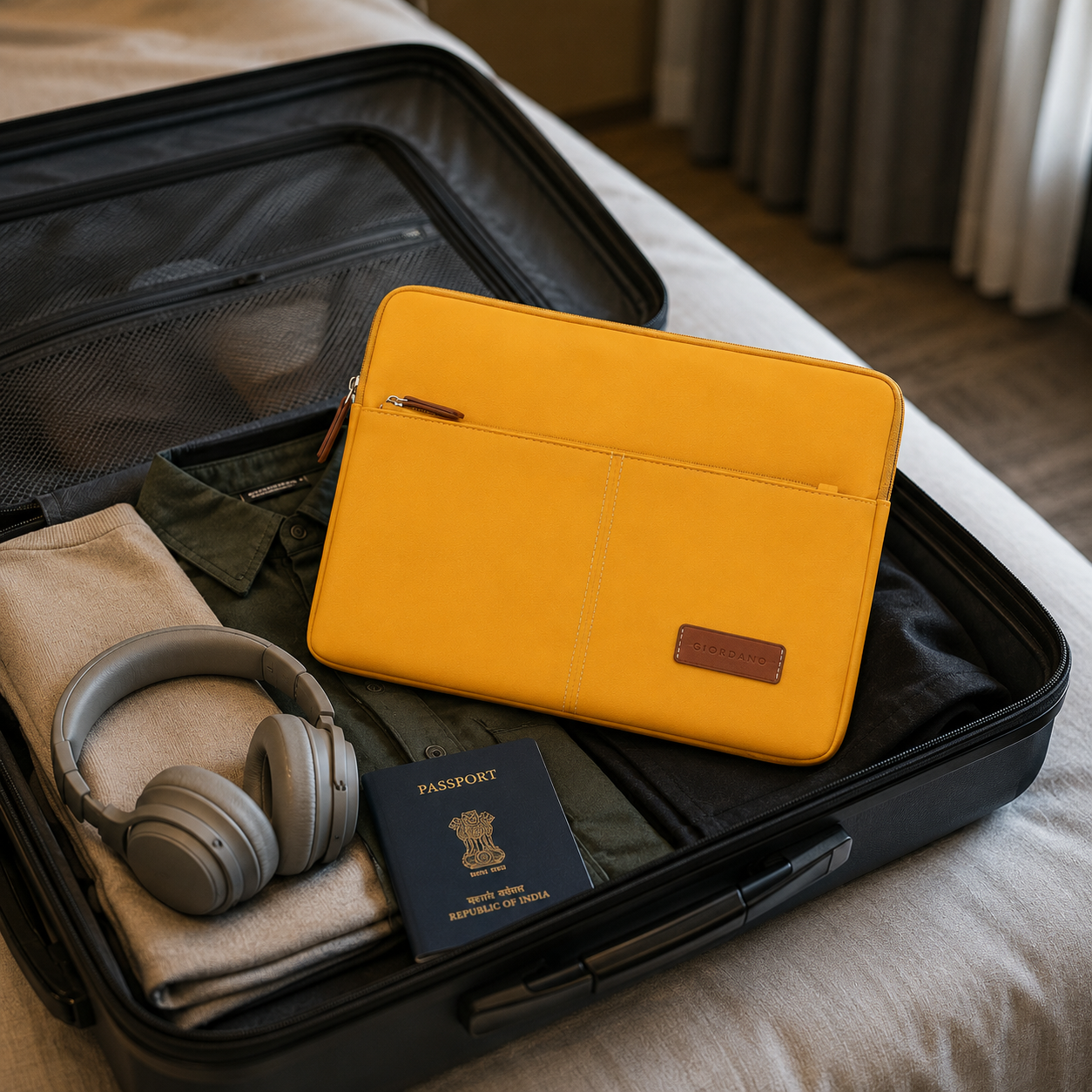 G 33 GIORDANO LEO LPAD / TABLET SLEEVE YELLOW image 2