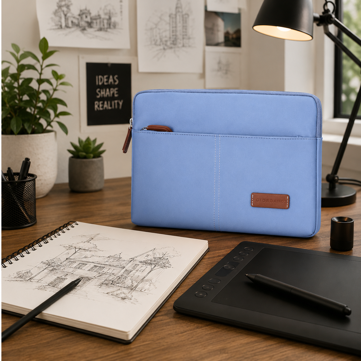 G 34 GIORDANO LEO LPAD / TABLET SLEEVE SKY BLUE  image 3
