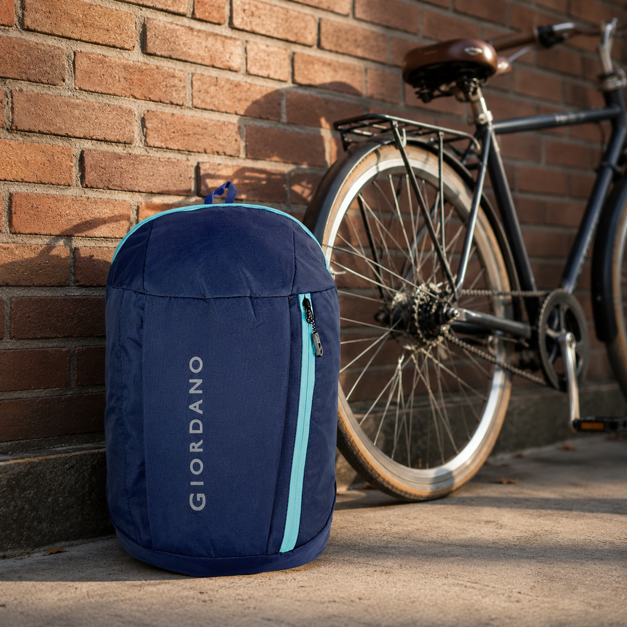 G - 15 GIORDANO ECO BACKPACK BLUE