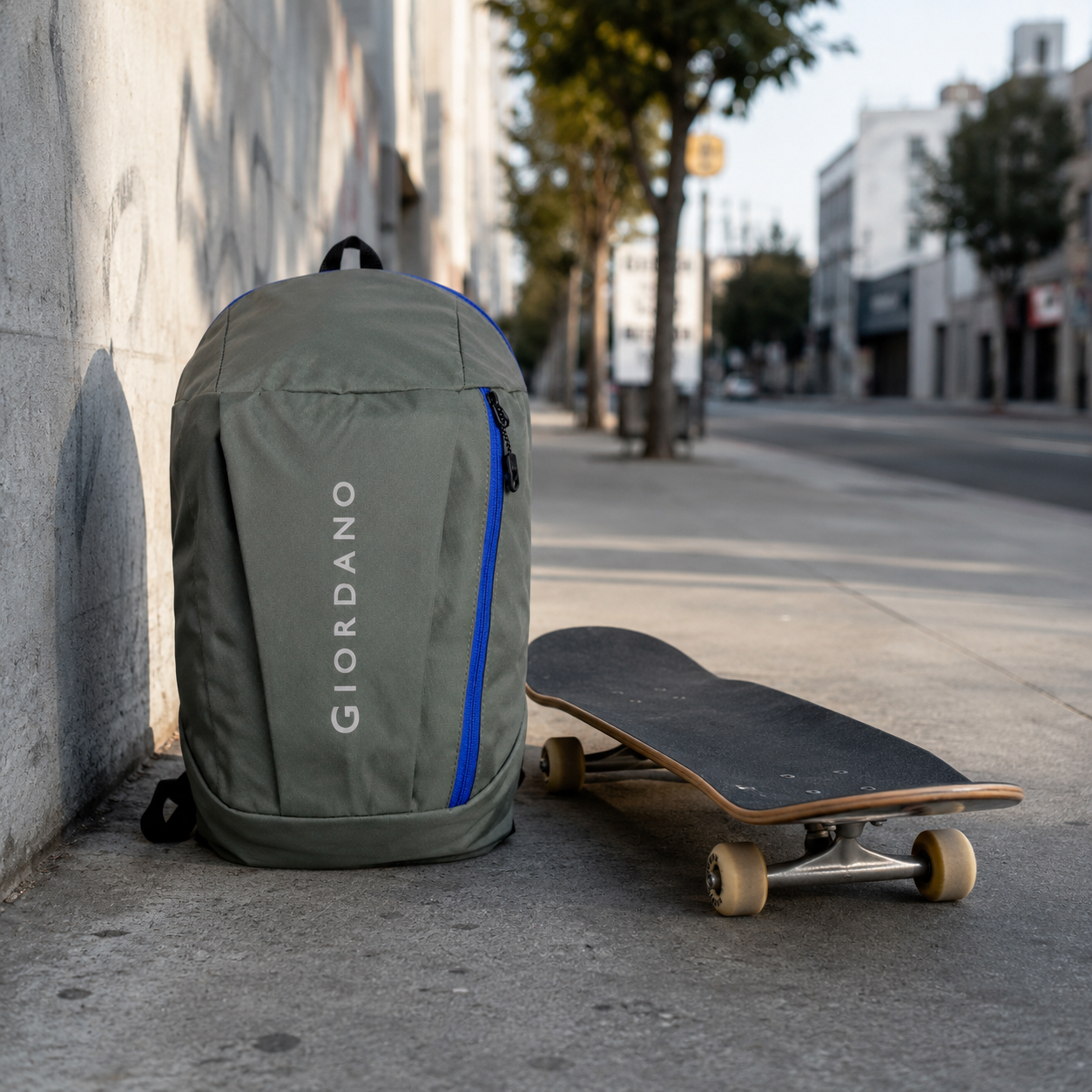 G -17 GIORDANO ECO BACKPACK GREY