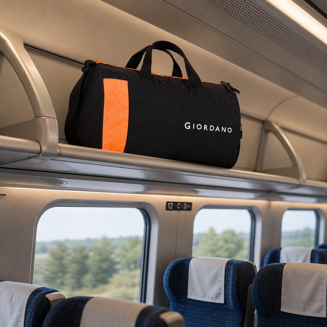 G 21 GIORDANO ECO DUFFEL BLACK
