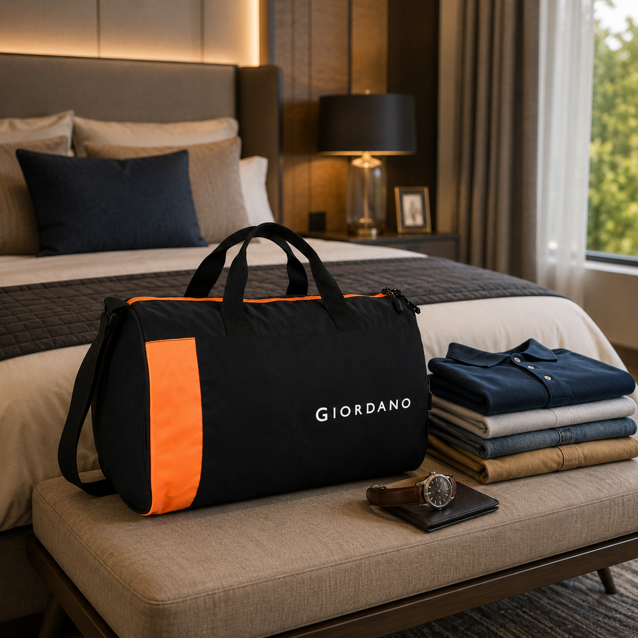 G 21 GIORDANO ECO DUFFEL BLACK image 4