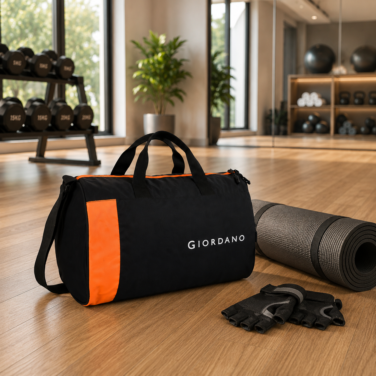 G 21 GIORDANO ECO DUFFEL BLACK image 5