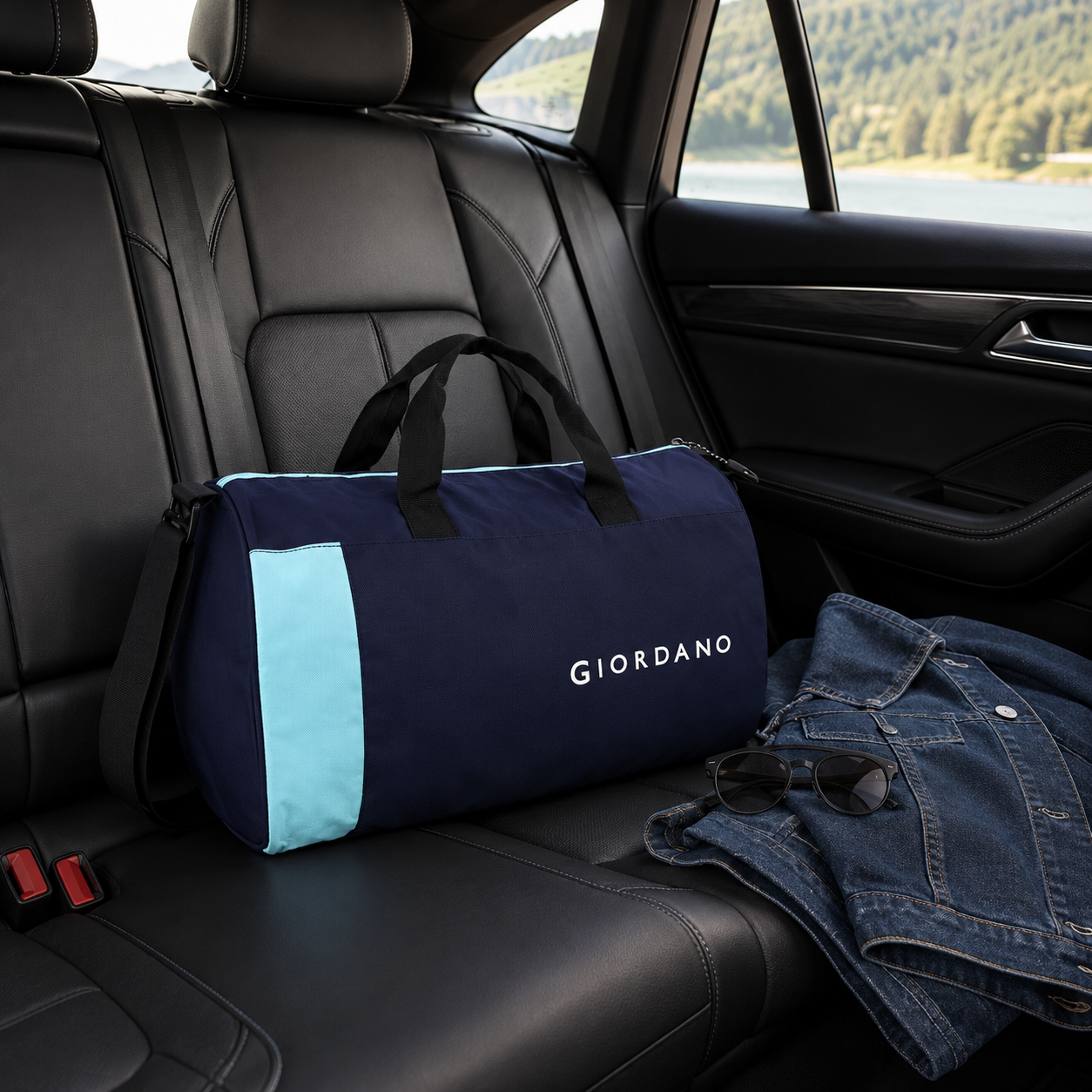 G 22 GIORDANO ECO DUFFEL NAVY BLUE