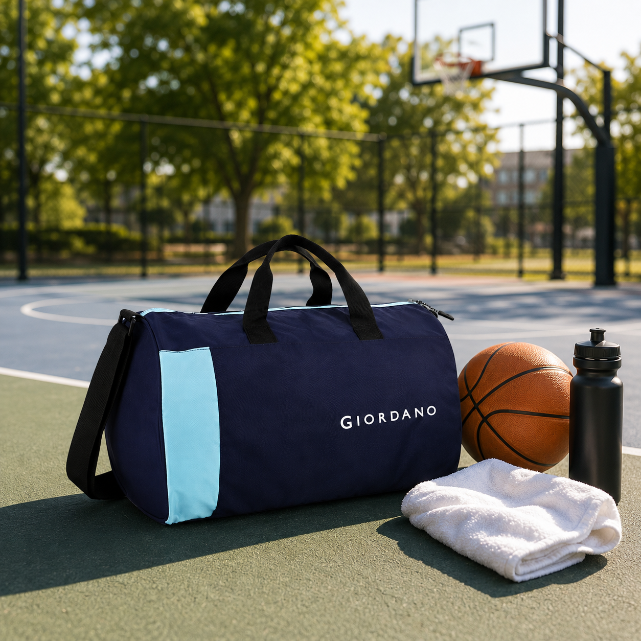 G 22 GIORDANO ECO DUFFEL NAVY BLUE image 3