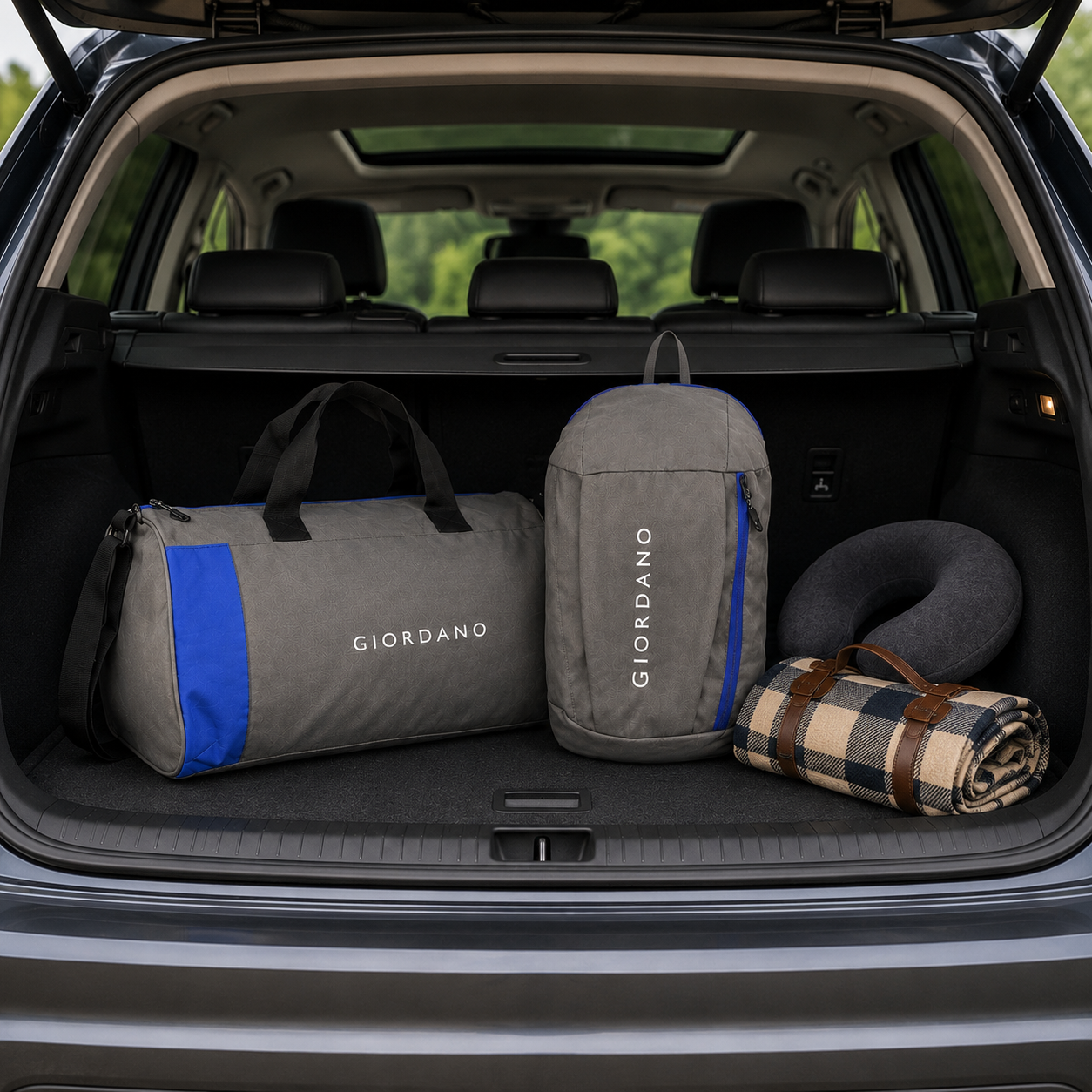 GIORDANO ECO LAPTOP BAG & DUFFLE BAG GREY - 02 image 5