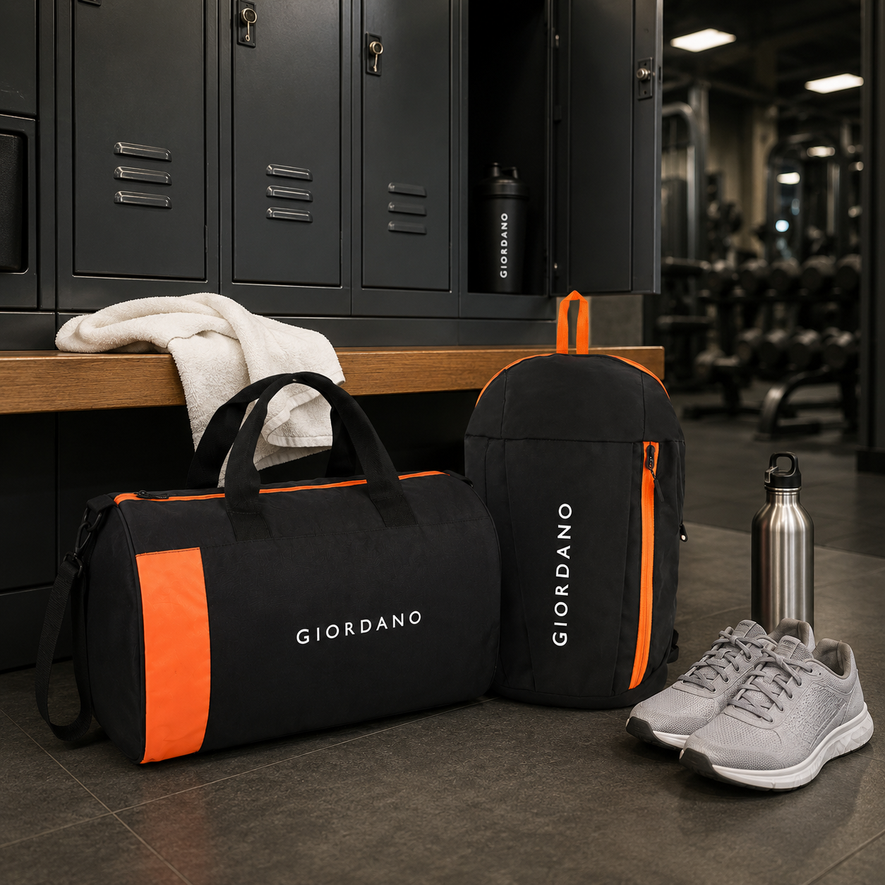 GIORDANO ECO LAPTOP BAG & DUFFLE BAG BLACK -01 image 4