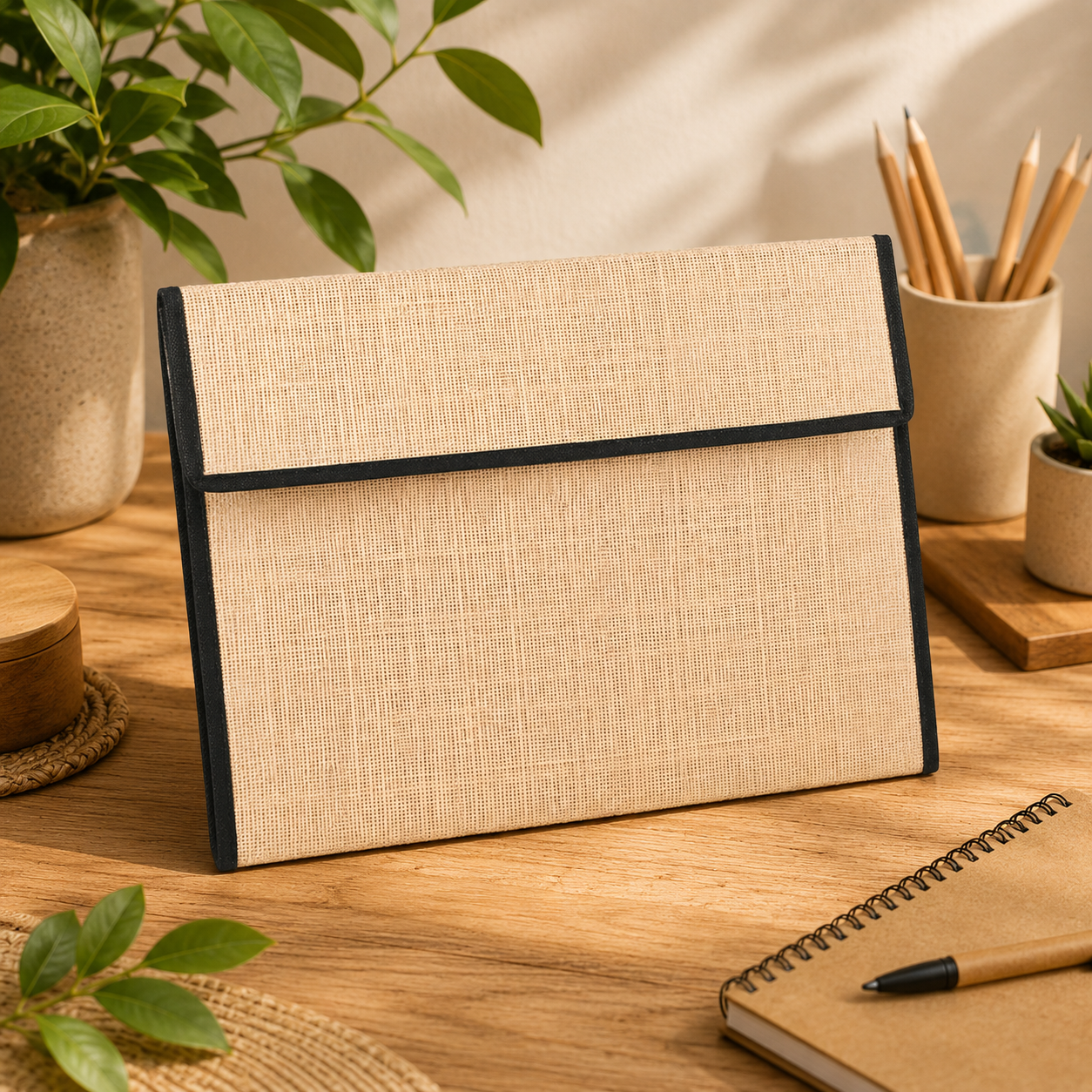 SOFT BOUND JUTE FOLDER image 5