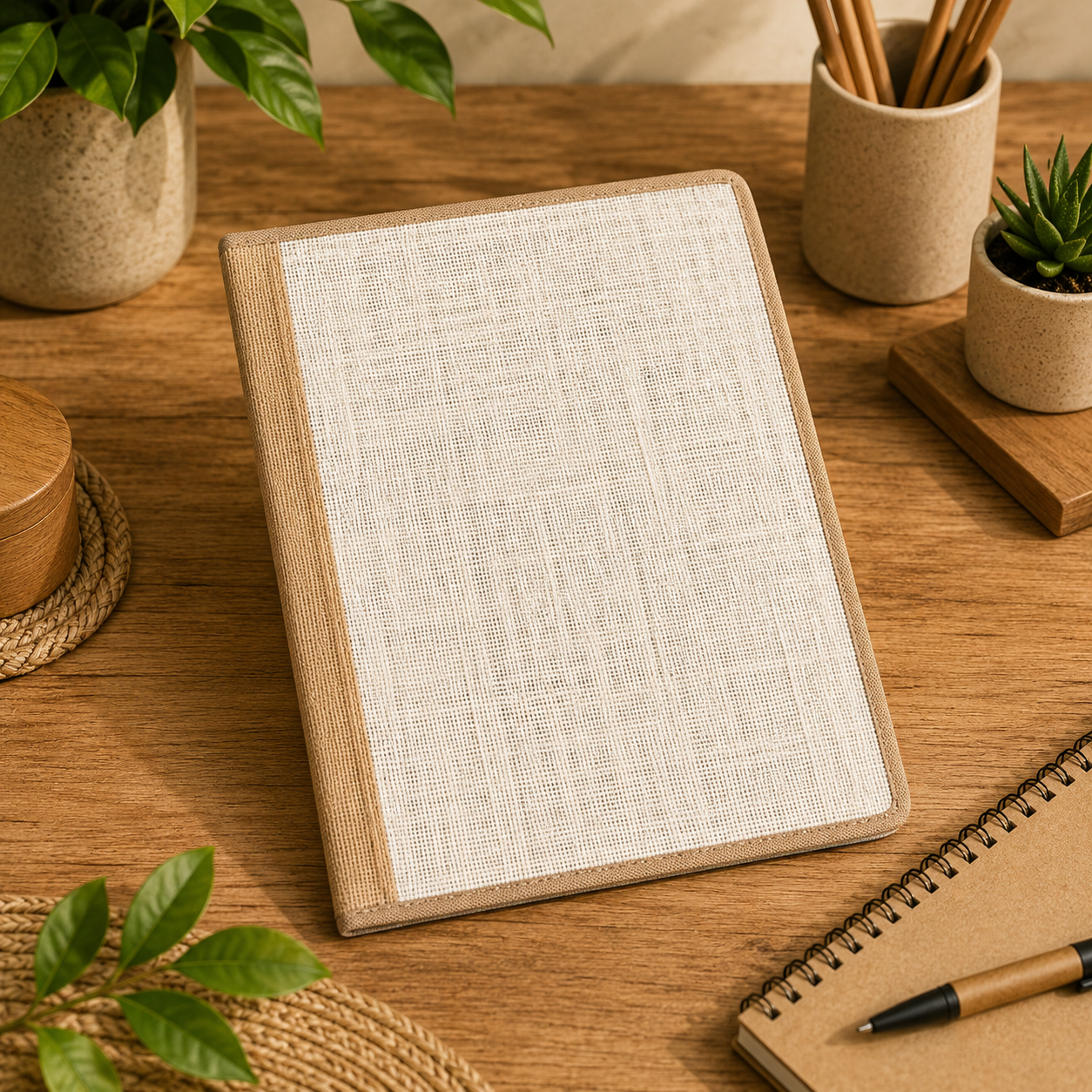 SOFT BOUND JUTE FOLDER image 5