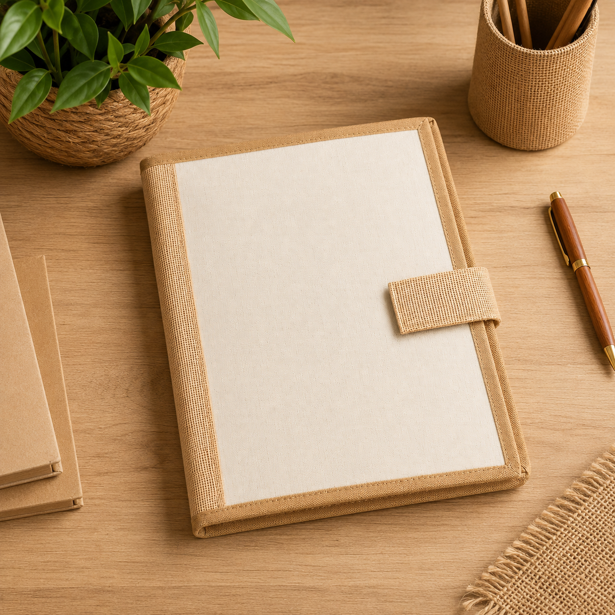 HARD BOUND CANVAS FOLDER image 5