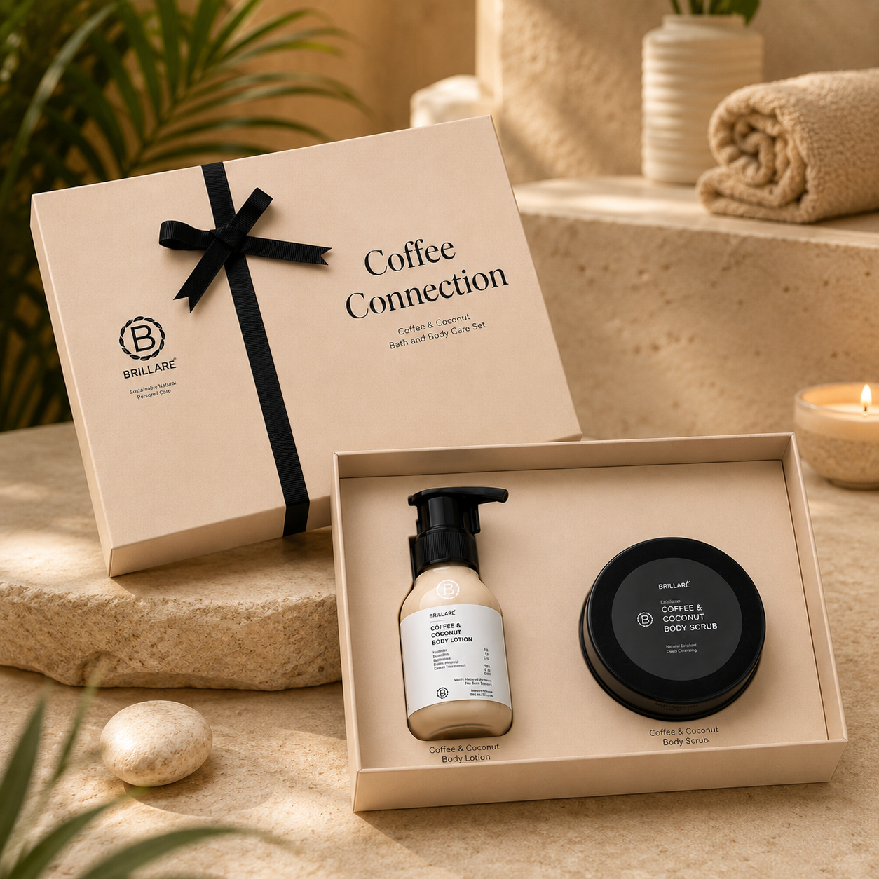 COFFEE CONNECTION PACK OF 02 CONTENTS : 1* BODY SCRUB 100G / 1* BODY LOTION 100 ML image 4