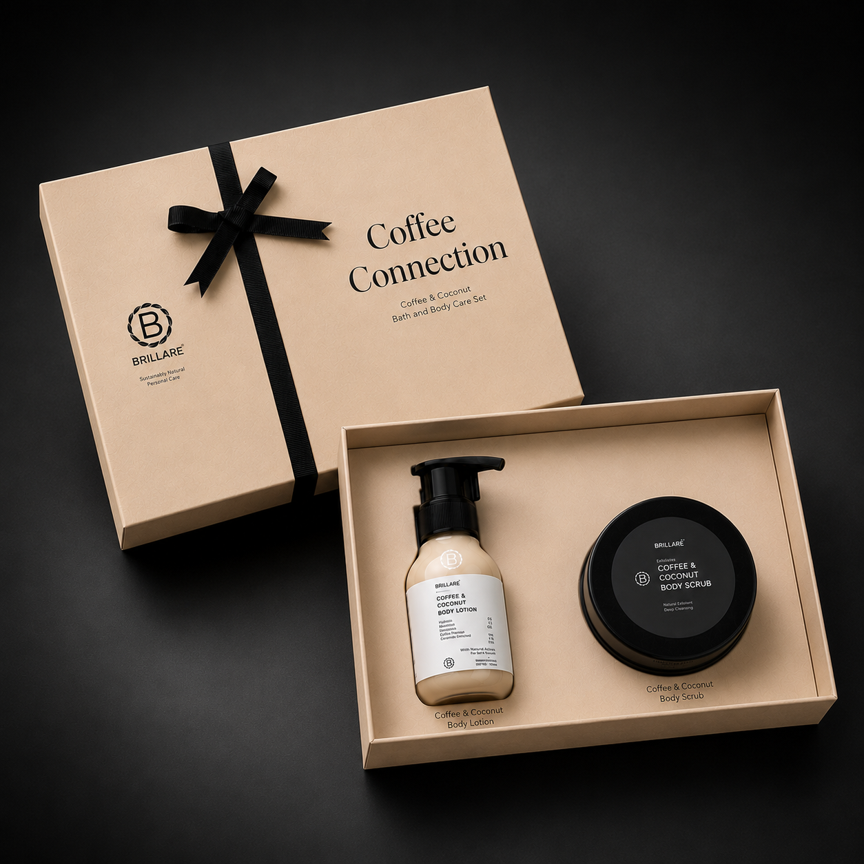 COFFEE CONNECTION PACK OF 02 CONTENTS : 1* BODY SCRUB 100G / 1* BODY LOTION 100 ML image 5