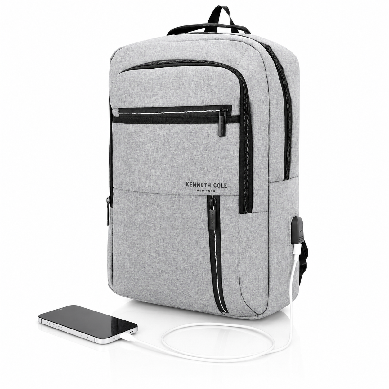 KC 32 KENNETH COLE /BAGPACK RUFTY GREY 