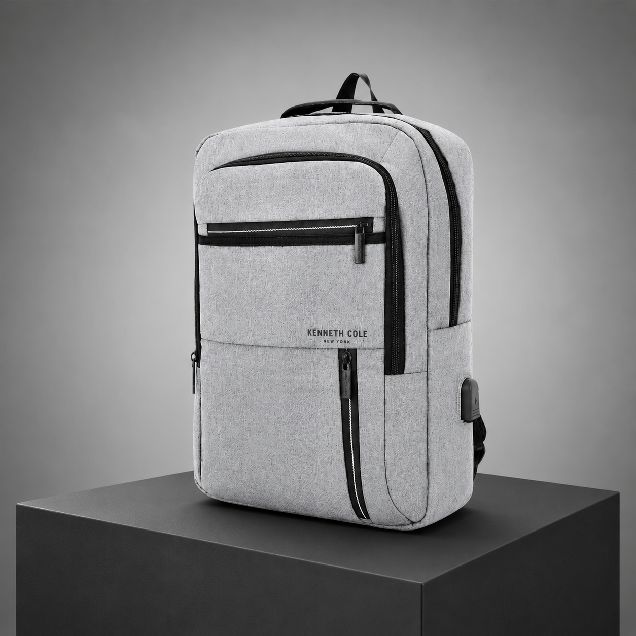 KC 32 KENNETH COLE /BAGPACK RUFTY GREY  image 3
