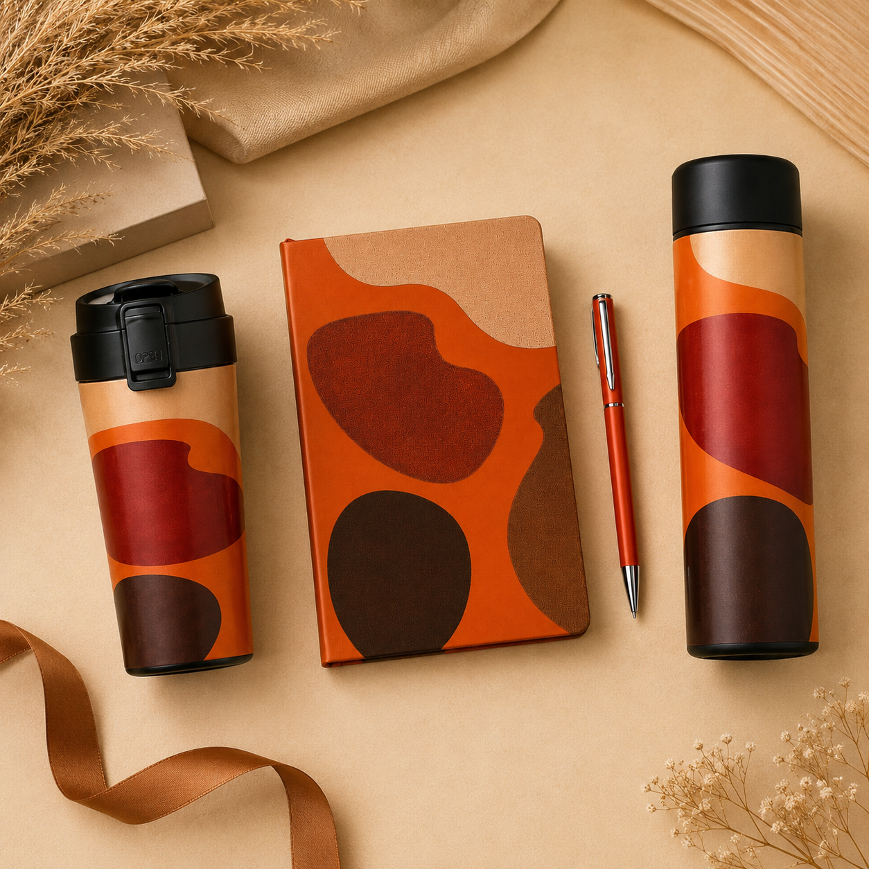 DIARY PEN BOTTLE MUG TEN ABSTRACT  image 3