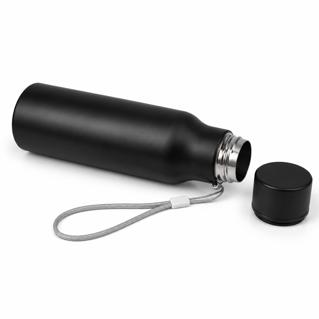 STEEL BOTTLE 750 ML BLACK  image 5
