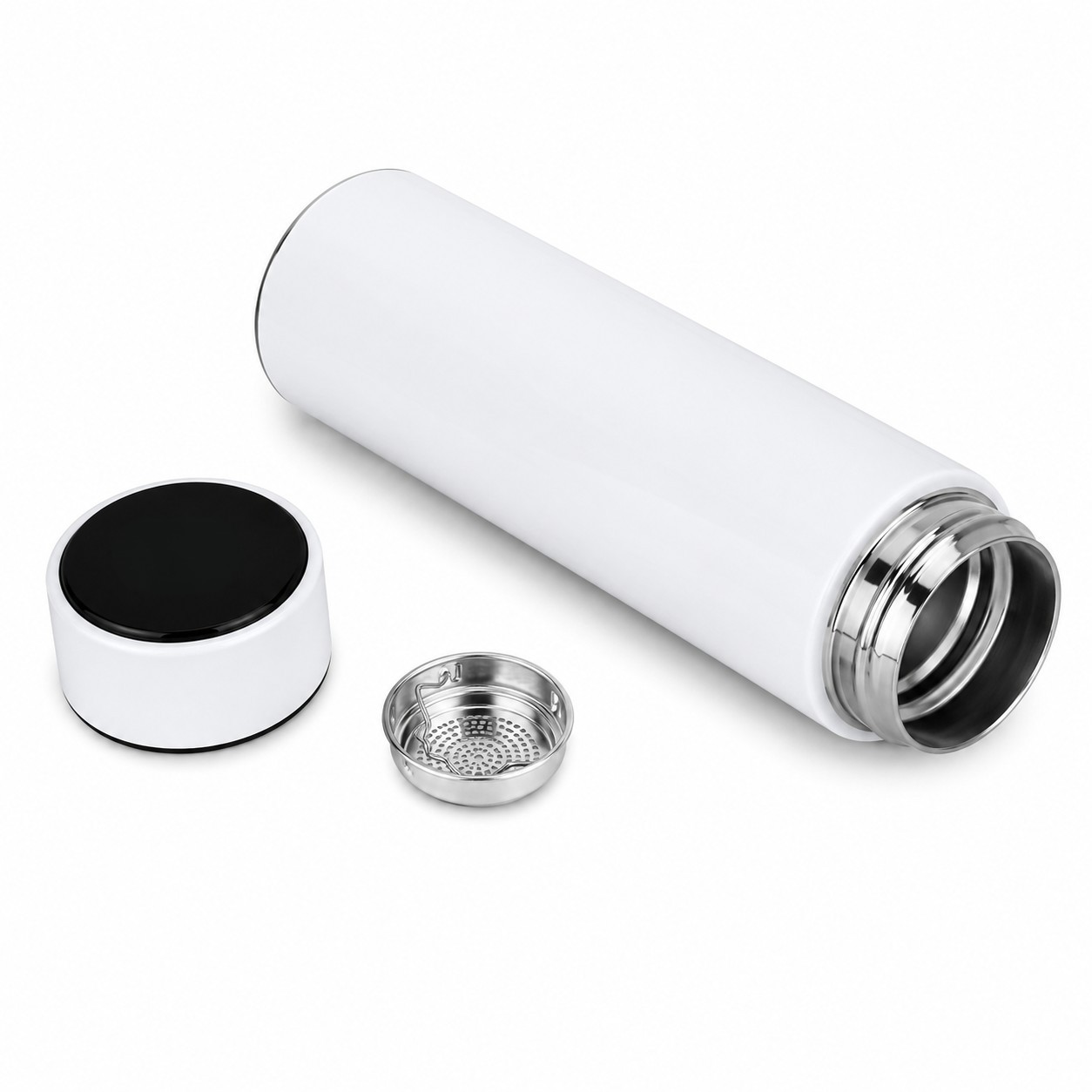 WITHOT TEMPERATURE DISPLAY 500 ML WHITE image 2