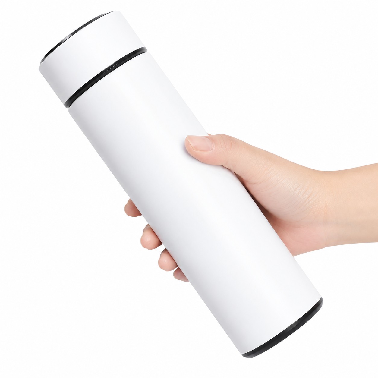 WITHOT TEMPERATURE DISPLAY 500 ML WHITE image 3